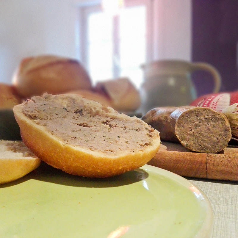 leberwurst geraeuchert
